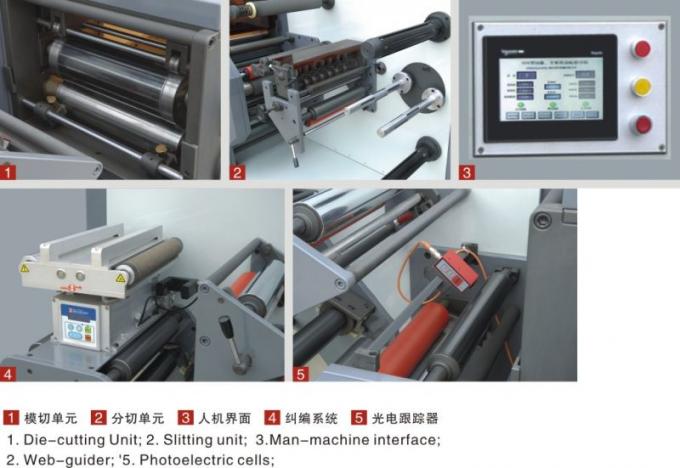 YY-320 automático completo servo etiquetado rollo rotativo flexible de corte de matriz con máquina de hoja 0