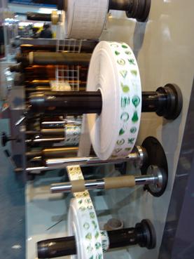 YY-320 automático completo servo etiquetado rollo rotativo flexible de corte de matriz con máquina de hoja 1