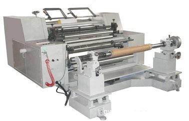 Máquina rebobinadora y cortadora de rollos de papel horizontal controlada por computadora de la serie WFQ-A
