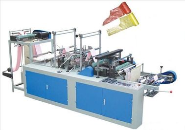 YYLJ-8L Máquina de hacer bolsas de basura de rollo continuo de doble 8 controlado por computadora